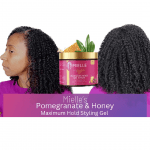Tame your edges with Mielle Pomegranate & Honey Super Hold Edge Gel 🍯✨. Designed for Type 4 hair, this edge control offers long-lasting, flake-free hold with nourishing ingredients like honey, aloe, and pomegranate. Sleek style meets healthy hair!