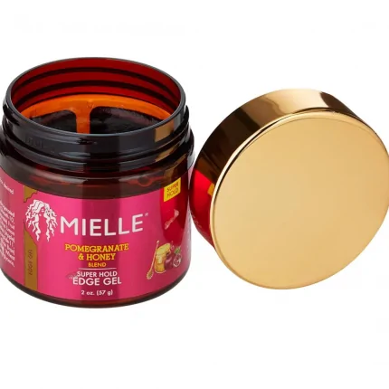 Tame your edges with Mielle Pomegranate & Honey Super Hold Edge Gel 🍯✨. Designed for Type 4 hair, this edge control offers long-lasting, flake-free hold with nourishing ingredients like honey, aloe, and pomegranate. Sleek style meets healthy hair!