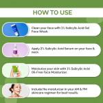 The Derma Co 1% Salicylic Acid Oil-Free Moisturizer - With Oat Extract, Lightweight, For Active Acne, 50 g - Image 4