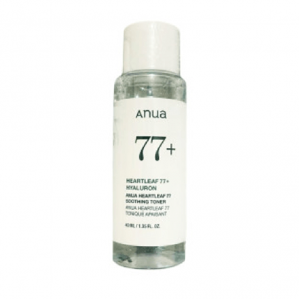 Anua Heartleaf 77% Hyaluron Soothing Toner 40ml