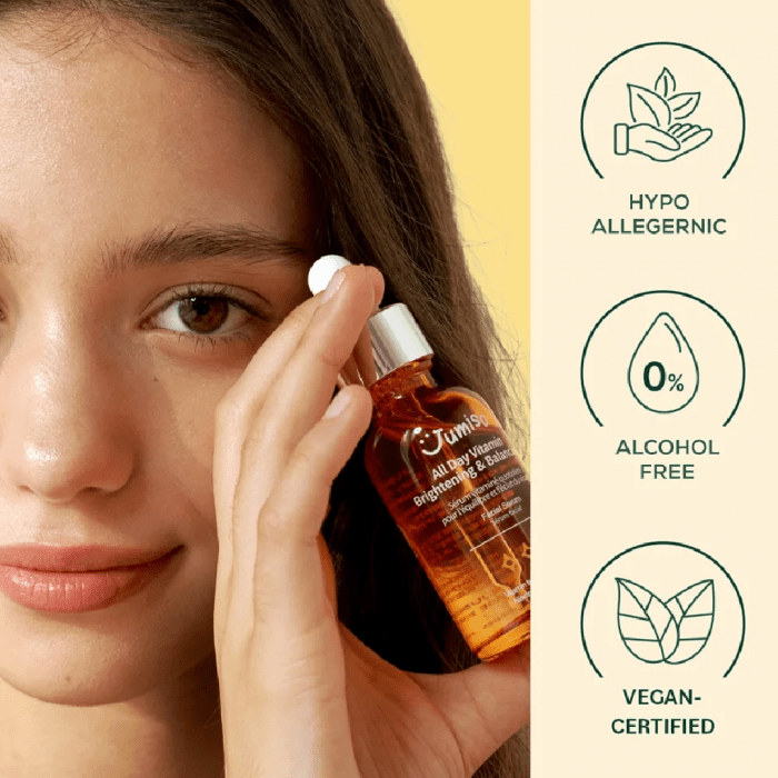 JUMISO All Day Vitamin Brightening & Balancing Facial Serum