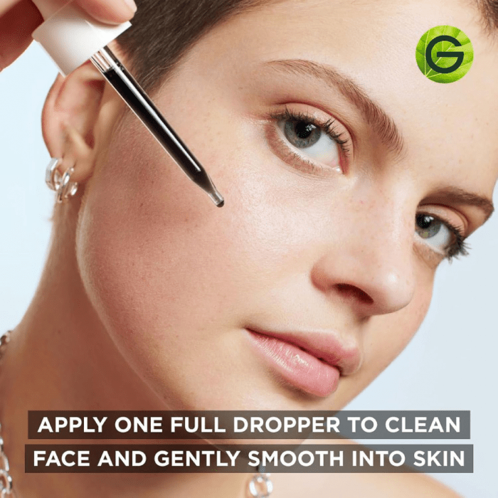 Garnier Charcoal Serum With 4% AHA + Salicylic Acid + Niacinamide, 30ml