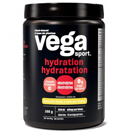 (Discounted Product) Vega Sport Hydration Electrolyte Powder Lemon Lime (40 Servings)