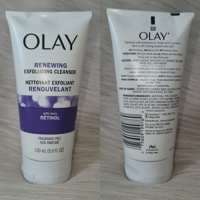 Olay Regenerist Retinol Renewing Exfoliating Cleanser 150ml - Image 6