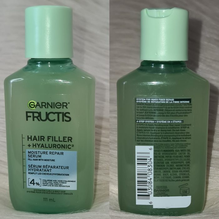 Garnier Fructis Hair Filler + Hyaluronic Moisture Repair Serum 111ml - Image 6