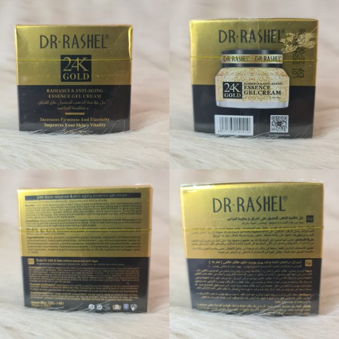 Dr. Rashel 24k Gold Radiance & Anti-Aging Essence Gel Cream 50g - Image 4