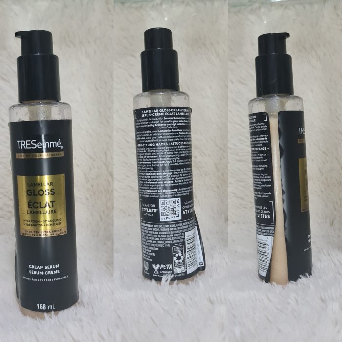 (Discouned Product) Tresemme Lamellar Gloss Hydrating Cream Serum 168ml - Image 2