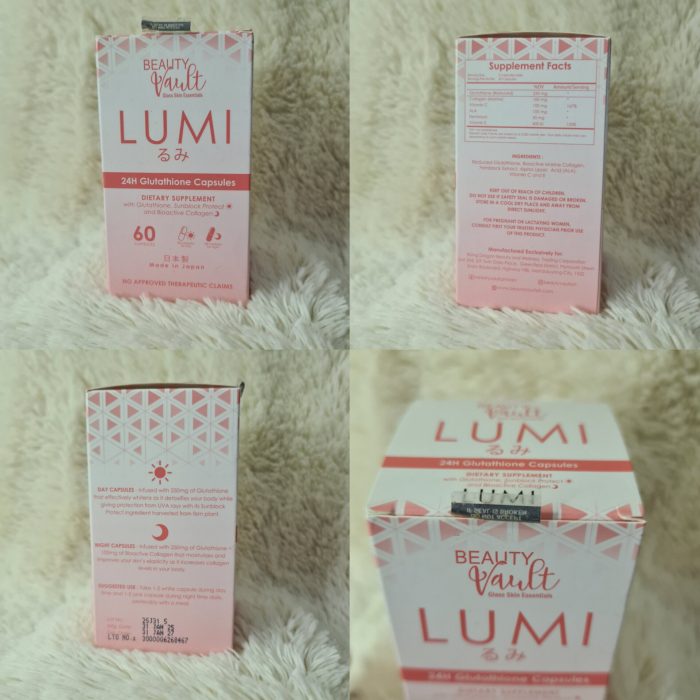 (Discounted Product) Lumi 24H Glutathione 60Caps by Beauty Vault - Image 4