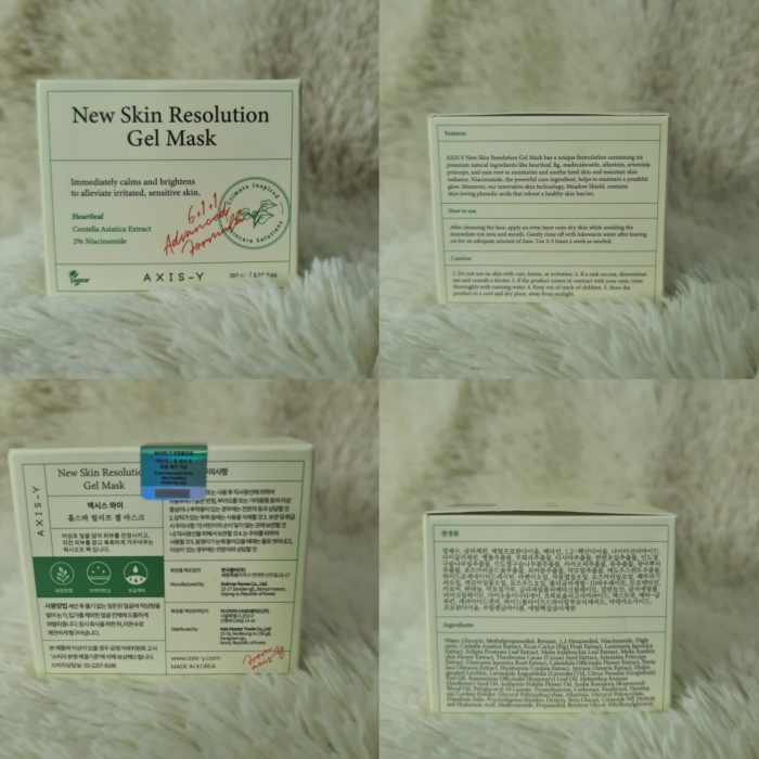 AXIS-Y New Skin Resolution Gel Mask 100ml - Image 8
