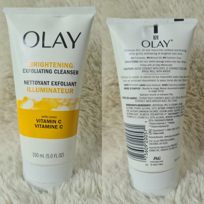 Olay Brightening Exfoliating Face Cleanser 150ml - Image 6