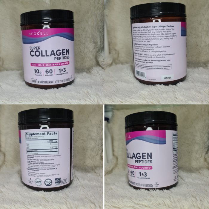 Neocell Super Collagen Peptides 10g 60 servings 600g - Image 6