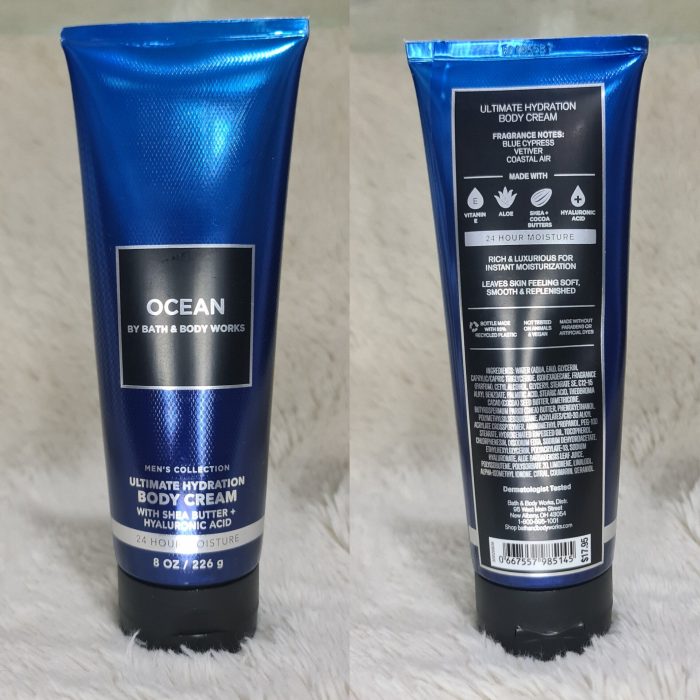 Bath & Body Works Ocean Men's Ultimate Hydration Body Cream 226g - Image 5