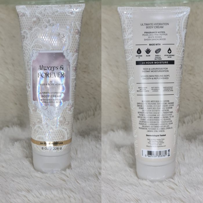 Bath & Body Works Always And Forever Body cream 226g - Image 2
