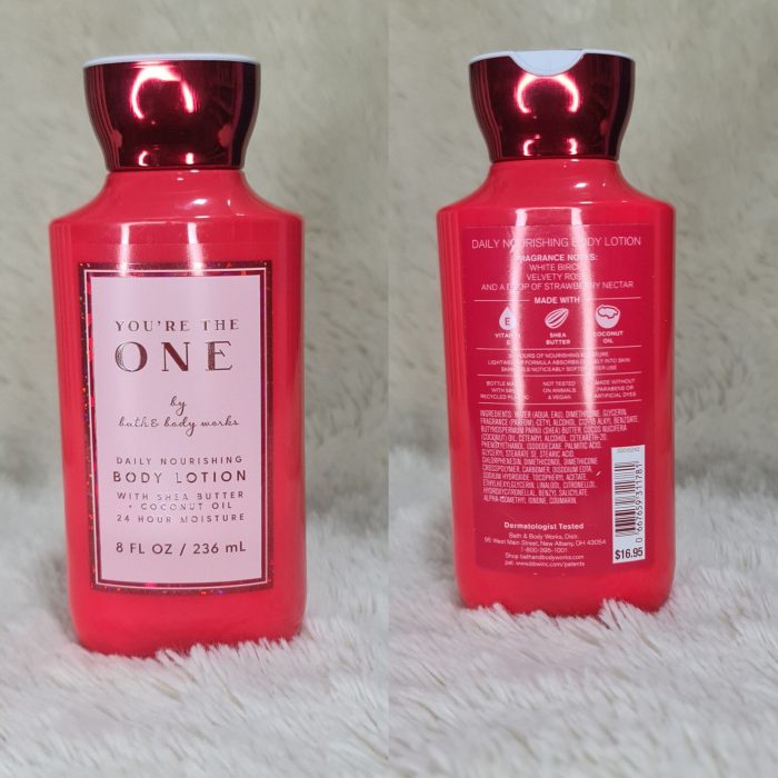 Bath & Body Wash You're The One Daily Nourishing Body Lotion 236ml - Image 2