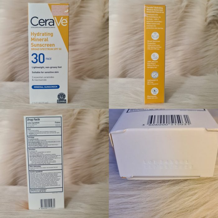 Cerave Hydrating Mineral Sunscreen SPF 30, 75ml - Image 5