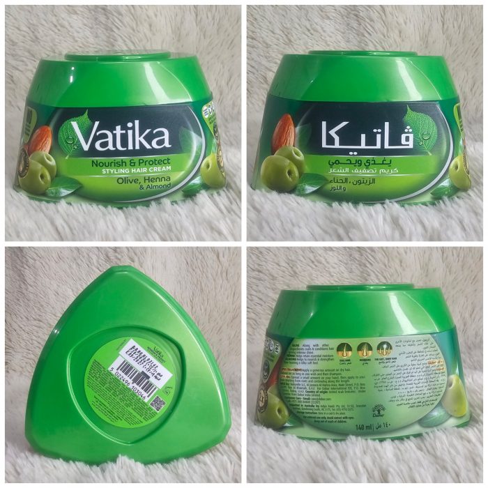 Vatika Nourish & Protect Hair Cream Olive , Henna & Almond 140ml - Image 5