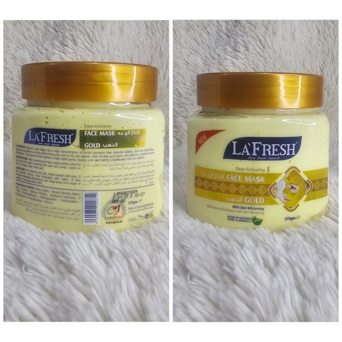 La Fresh Deep Exfoliating Gold Face Pack 575g - Image 2