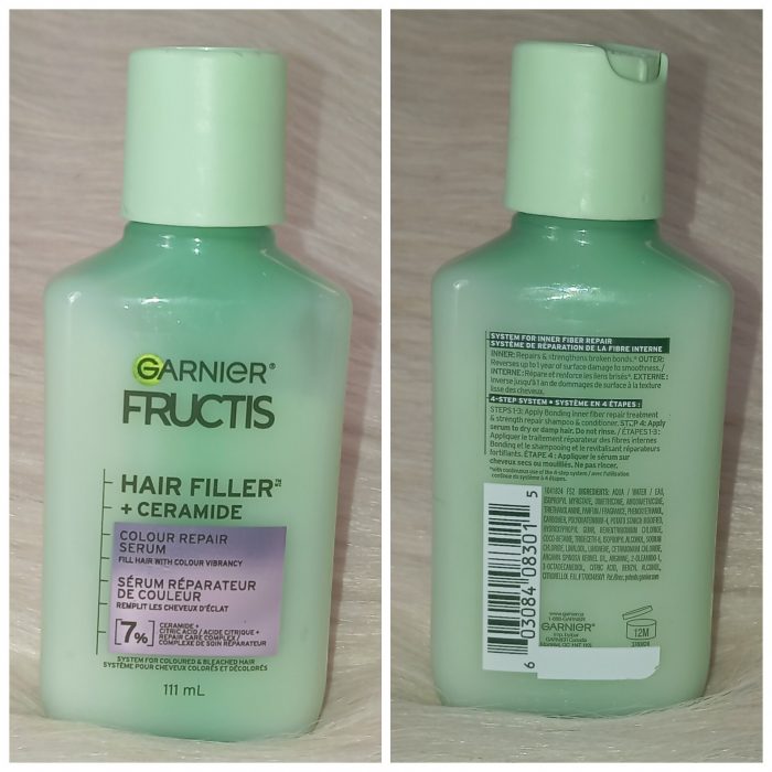 Garnier Fructis Hair Filler + Ceramides Colour Repair Serum 111ml - Image 5