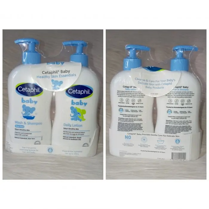 Cetaphil Baby Wash & Shampoo With Cetaphil Baby Daily Lotion Duo Pack - Image 8