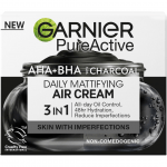 Garnier Pure Active AHA+BHA Charcoal Daily Mattifying Air Cream 50ml