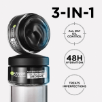 Garnier Pure Active AHA+BHA Charcoal Daily Mattifying Air Cream 50ml - Image 3