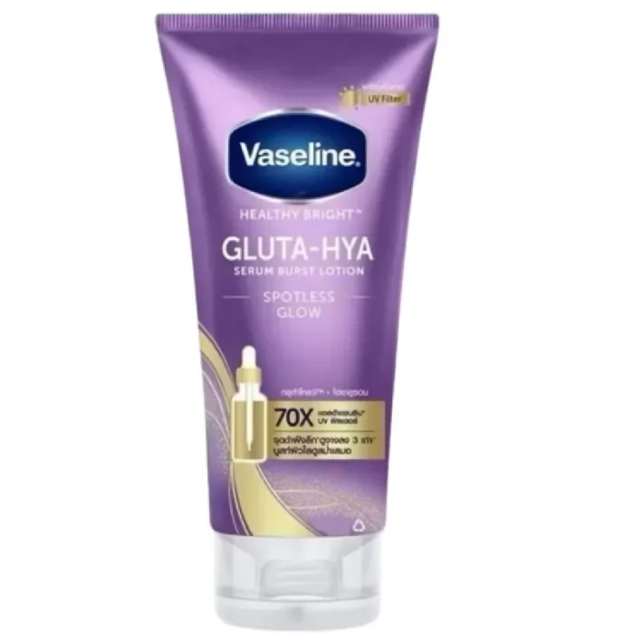 Vaseline Healthy Bright Gluta- Hya  Serum Burst lotion Spotless Glow 290ml - Image 1