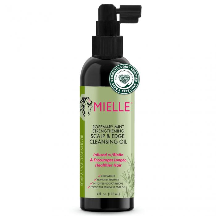 Mielle Organics Rosemary Mint Scalp & Edge Cleansing Hair Oil 118ml - Image 1