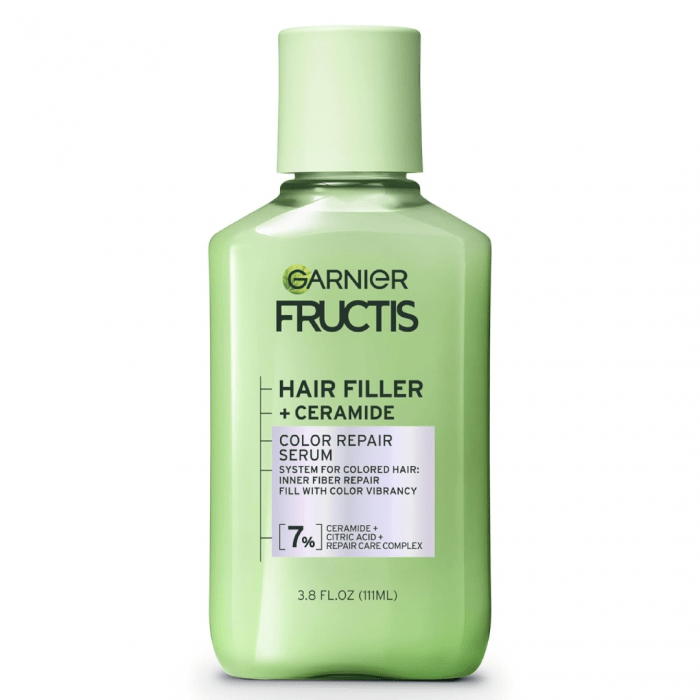 Garnier Fructis Hair Filler + Ceramides Colour Repair Serum 111ml - Image 1