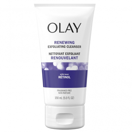 Olay Regenerist Retinol Renewing Exfoliating Cleanser 150ml