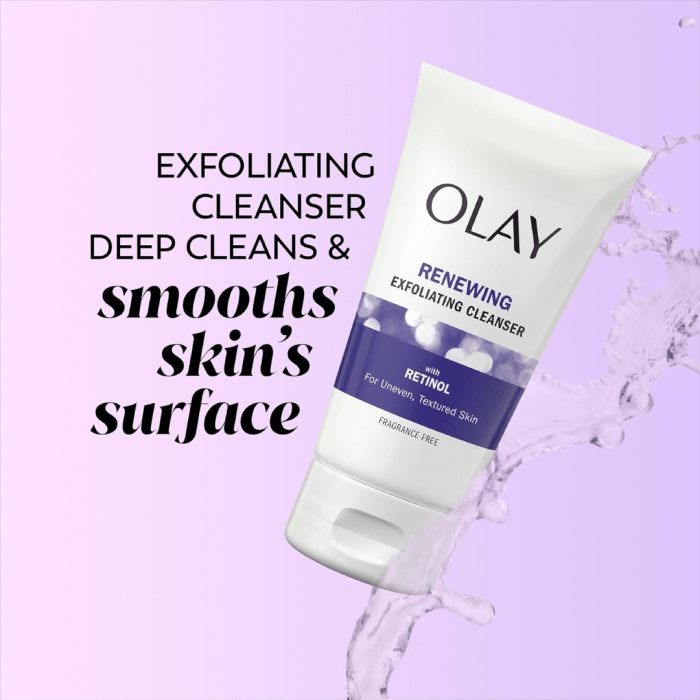 Olay Regenerist Retinol Renewing Exfoliating Cleanser 150ml - Image 3