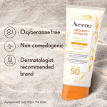 Aveeno SunProtect + Hydrate Face Moisturizing Sunscreen Spf 50, 59 ml. - Image 2