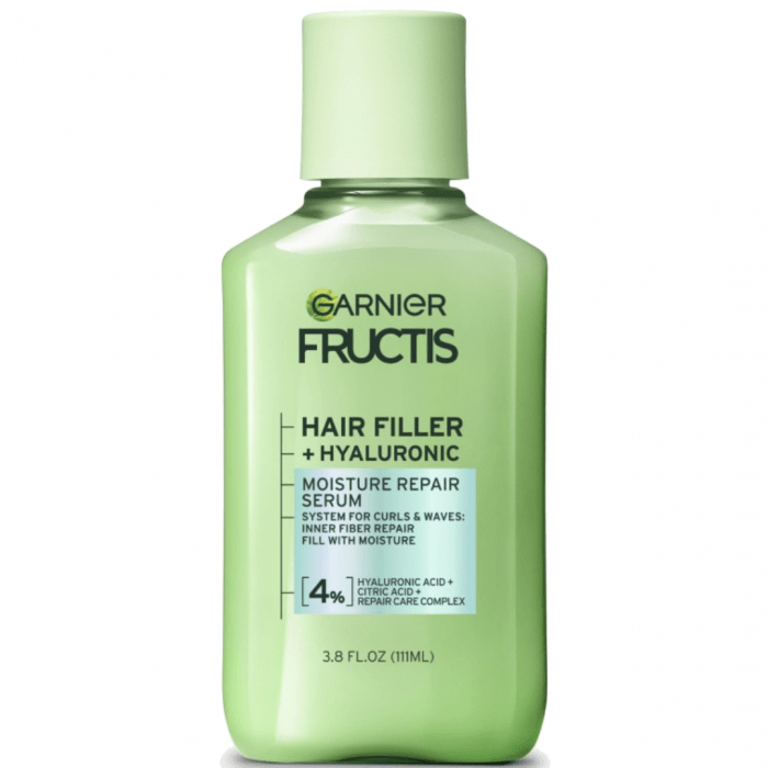 Garnier Fructis Hair Filler + Hyaluronic Moisture Repair Serum 111ml - Image 1