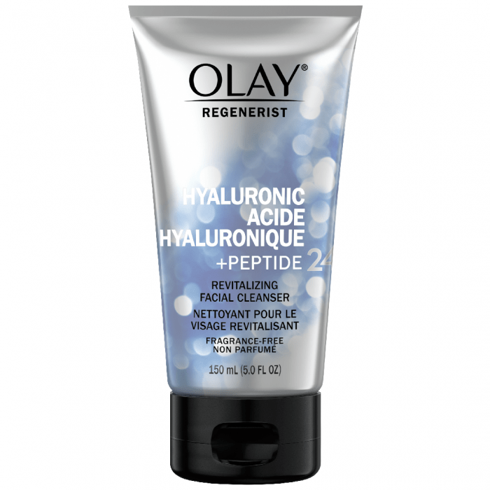 Olay Regenerist Hyaluronic Fragrance Free Facial Cleanser 150 ml - Image 1