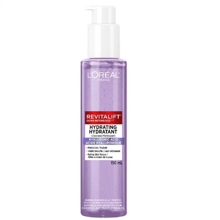L’Oreal Paris Revitalift Hydrating Face Cleanser With Hyaluronic Acid 150ml - Image 1