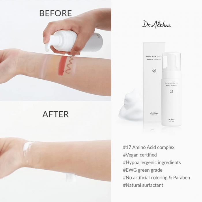 Dr.Althea Amino Acid Gentle Bubble Cleanser 140ml - Image 6