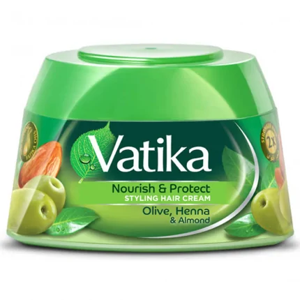 Vatiaka Nourish & Protect Hair Cream Olive , Henna & Almond 140ml