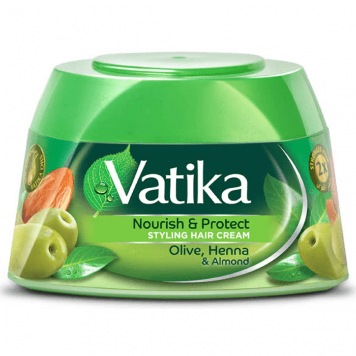 Vatiaka Nourish & Protect Hair Cream Olive , Henna & Almond 140ml