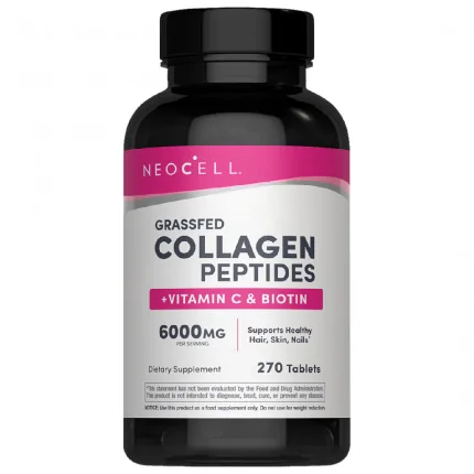 Neocell Grassfed Collagen Peptides + C & Biotin 270 Tablets