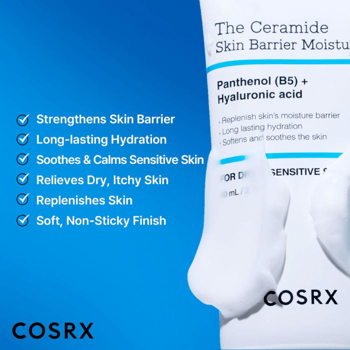 Cosrx The Ceramide Skin Barrier Moisturizer 80ml - Image 4