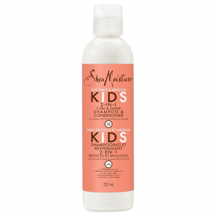 Shea Moisture Kids Coconut & Hibiscus 2-in-1 Shampoo & Conditioner 237ml