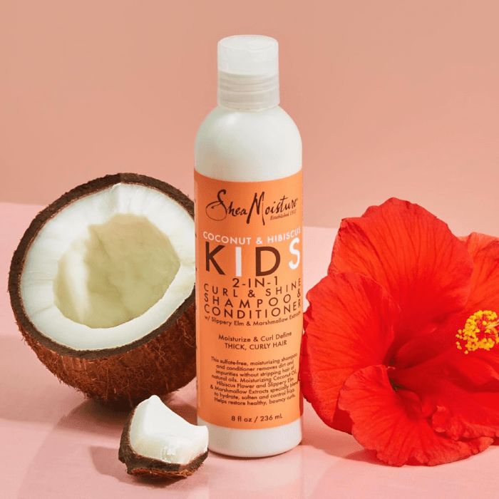 Shea Moisture Kids Coconut & Hibiscus 2-in-1 Shampoo & Conditioner 237ml