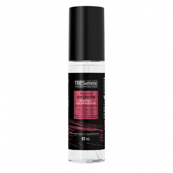 (Discounted Product) TRESemmé Keratin Smooth Weightless Silk Serum for heat protection 97ml - Image 1