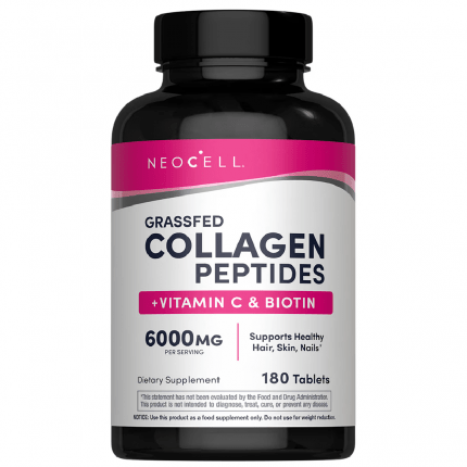 NeoCell, Super Collagen, + Vitamin C & Biotin, 60 Servings 180 Tablets