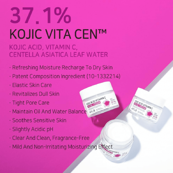 APLB Kojic Acid Vitamin C Facial Cream 55ml