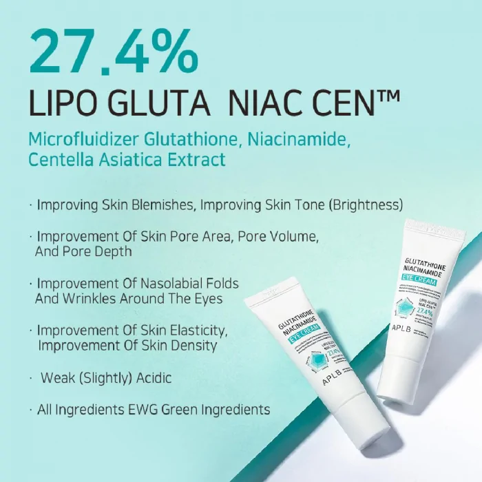 APLB Glutathione Niacinamide Eye Cream 20ml