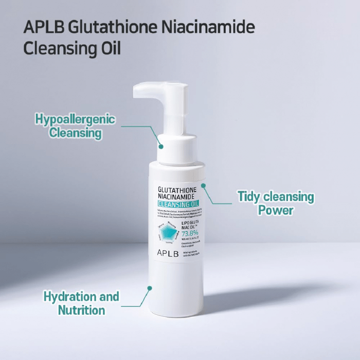 APLB Glutathione Niacinamide Cleansing Oil 105ml
