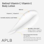 APLB Retinol Vitamin C & Vitamin E Body Lotion 300ml - Image 6