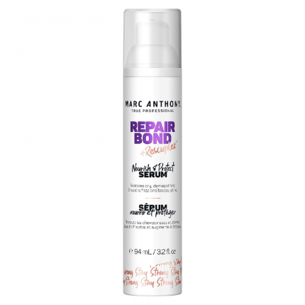 Marc Anthony Hair Serum for Frizzy & Damaged Hair, Repair Bond + Rescuplex Strength & Protect Serum 94ml