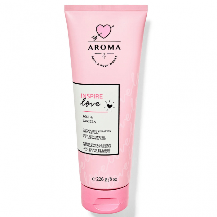 Bath & Body Works Aroma Inspire Love Body Cream 226g - Image 1