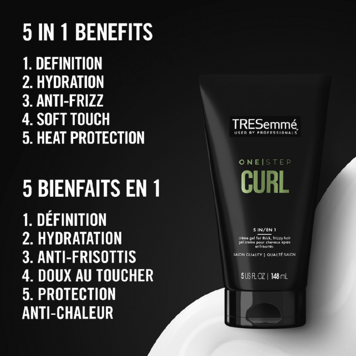 TRESemmé One Step Curl 5-in-1 Gel Cream - 148ml - Image 3